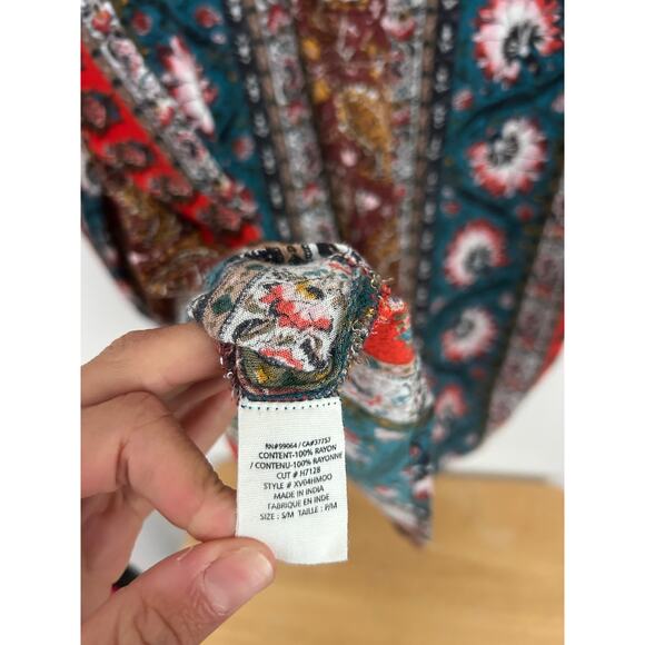 Billabong Women's Multi Printed Kimono Small/Medium Boho - Picture 7 of 7